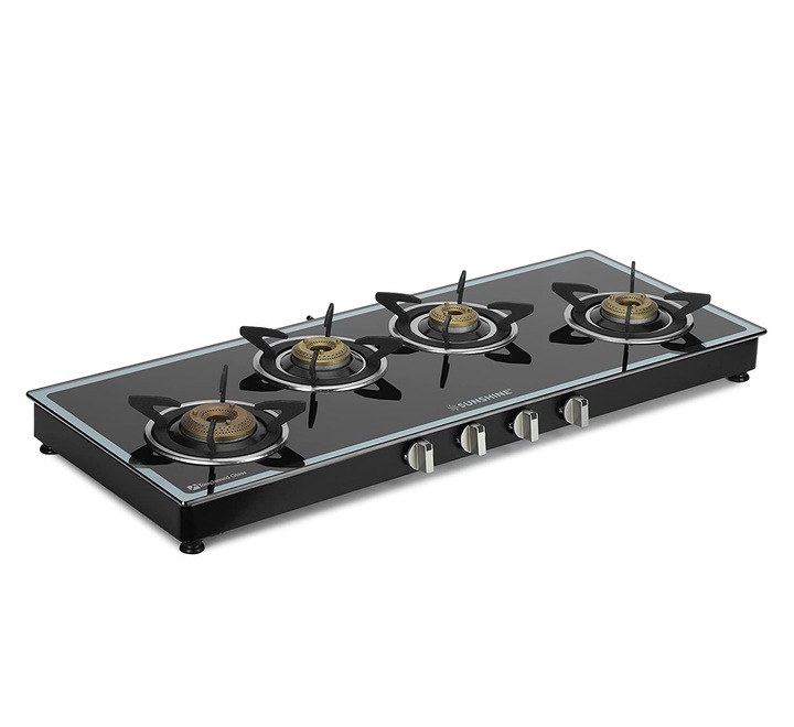 Buy Sunshine Olympic Burner Gas Stove Manual Ignition (Glass Top ISI